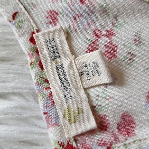 Tucker + Tate High Low Lace Floral Tank Top Size XL (14/16) - Picture 9 of 12